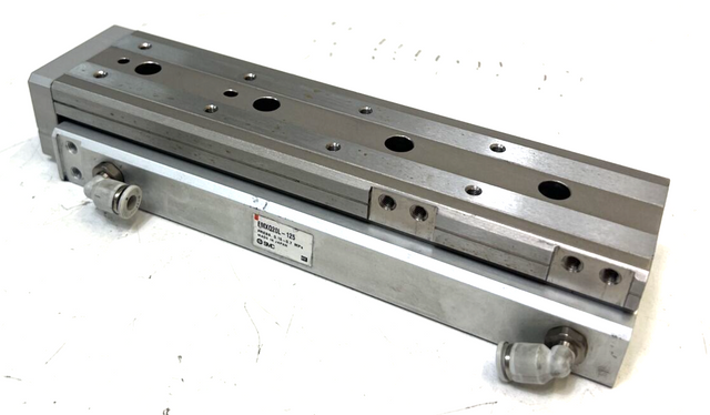 SMC EMXQ20L-125, Kompaktschlitten, Schlitten, Pneumatisch