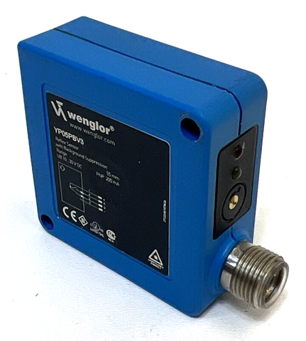 Wenglor YP05PBV3 Reflex Sensor with Background Suppression Laserdistanzsensor