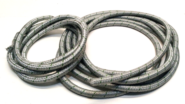 Aluminium Flex Luftschlauch 15mm x 8m flexibel Aluschlauch Metallumflechtung