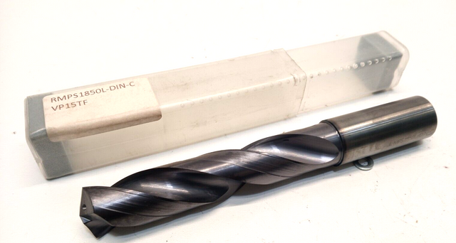 Mitsubishi MPS1850L-DIN-C VP15TF 5xD D18,50mm IK VHM Bohrer Kühlkanalsystem