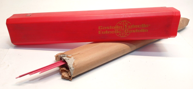 Castolin Eutectic Hartlot Stahl bis 89kg/mm² Elektroden Flußmittelumhüllung 3KG