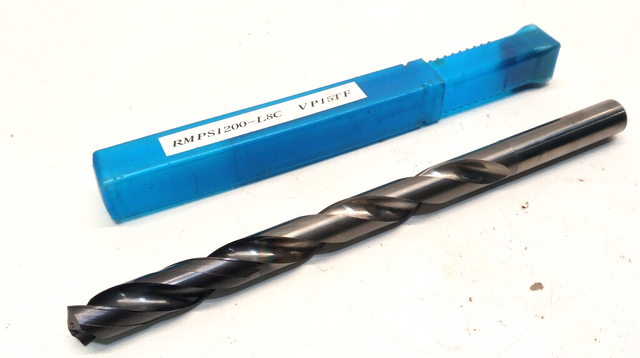 Mitsubishi MPS1200-L8C VP15TF 8xD D12,00mm IK VHM Bohrer 4-Führungsfasen