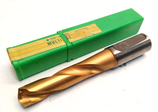 Sumitomo Multi-Drill Ø 19 KDS190MA 7300/09 Bohrer mit Kühlkanal