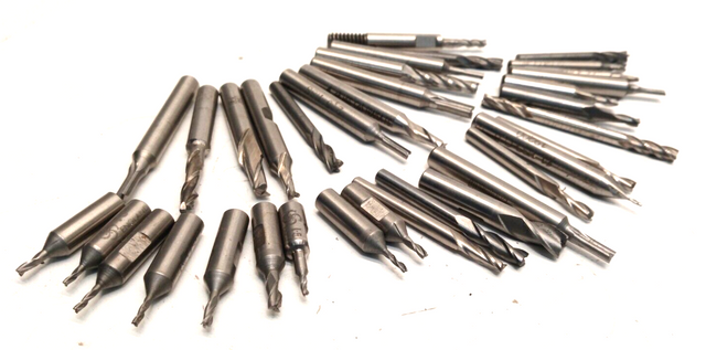 Posten Bohrer Mini-Bohrer  ab Ø1,0mm Bohrer Fräser   35 Stück