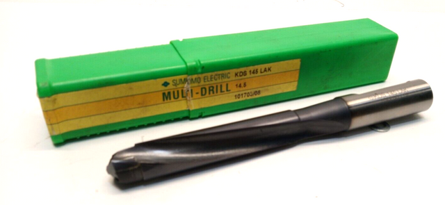 SUMITOMO 14,5 mm HM-gelötete MULTI-DRILL Bohrer KDS 145LAK