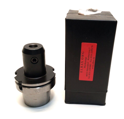 Elbax Weldonaufnahme HSK100-A DIN 69893 mit Kühlkanälen Fräseraufnahme