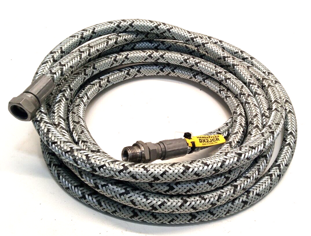 Hansa Flex Panzerschlauch Edelstahl Flexschlauch  Ø21mm Schlauch 6,8m Länge