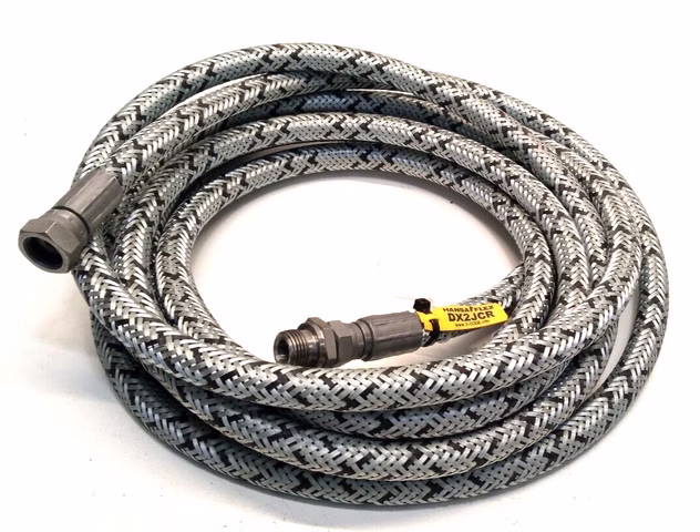 Hansa Flex Panzerschlauch Edelstahl Flexschlauch Ø21mm Schlauch 6,8m Länge