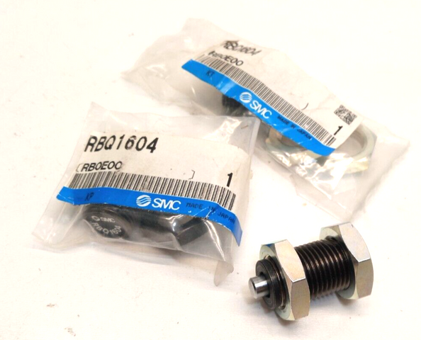 3x SMC RBQ1604 Stoßdämpfer L31mm M16x1 Puffer 