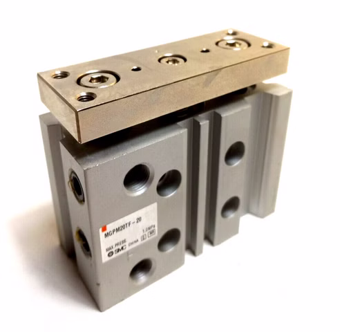 SMC, MGPM 20TF-20, Pneumatik, Zylinder, Cylinder, Kompaktzylinder NEU