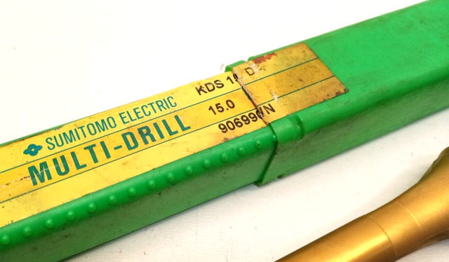 SUMITOMO KDS 150 DA 15mm HM-gelötete MULTI-DRILLs HM-gelötete Bohrer Ø15,00