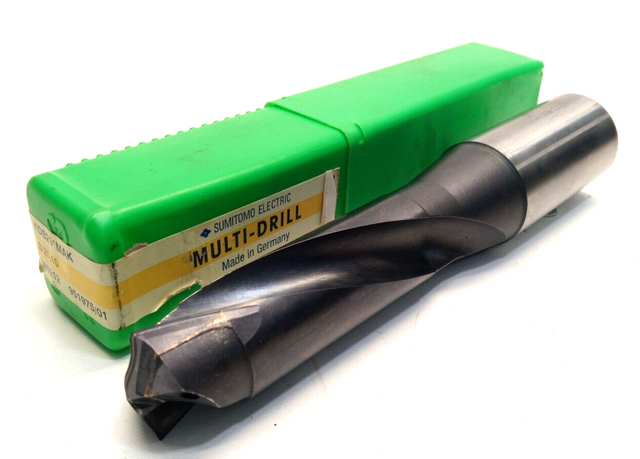SUMITOMO KDS 251 MAK Ø25,10 mm MULTI-DRILL Hartmetallschneider mit Innenkühlung