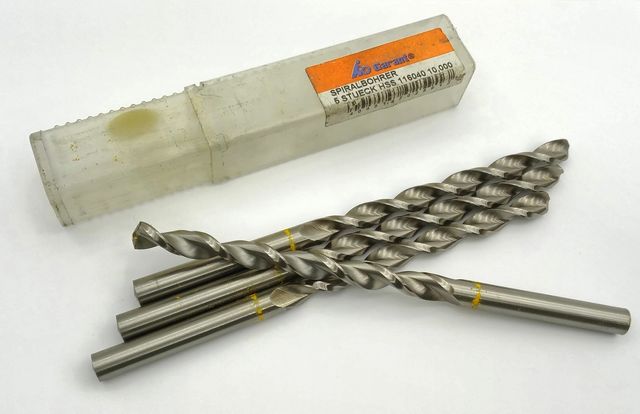 Garant Spiralbohrer lang HSS Ø10mm Nr.116040 – 5x