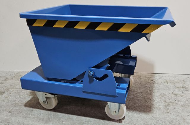 Eichinger Stapler Abrollkufen Kippbehälter 2023.01 Kippcontainer mit Rollen 150l