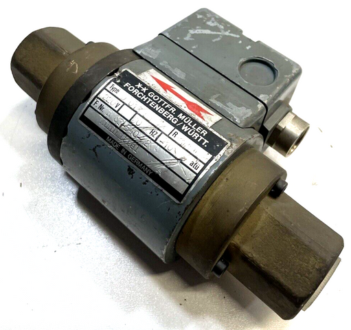 XX GOTTFR. MÜLLER D 016 SS Magnetventil R 1/2 " 50Hz 220V Ventil D016SS