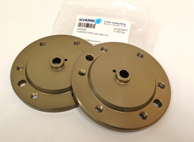 Schunk Adapterplatte Flansch OPS 100 & 101 Befestigungselement 5506269