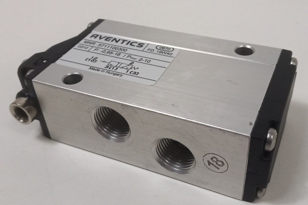 Bosch Rexroth AVENTICS Wegeventil Serie CD12 5711100300 | Komplett 