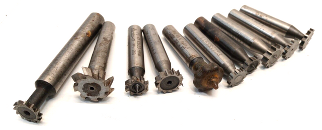 10x HSS Winkelstirnfräser Stirnfräser HSSE Aufsteckfräser Fräser Nutenfräser