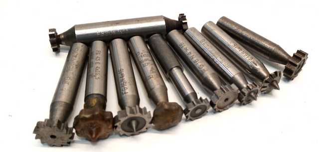 10x HSS Winkelstirnfräser Stirnfräser Aufsteckfräser Fräser Nutenfräser HSS-E