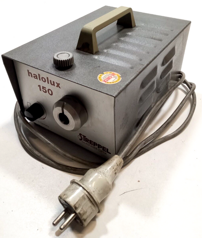Streppel Halolux 150 A5 Kaltlicht-Projektor Lichtquelle Lichtleitergerät