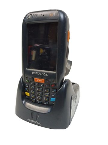 DATALOGIC ELF Mobiler Scanner Barcodescanner mit Ersatzakku + Station
