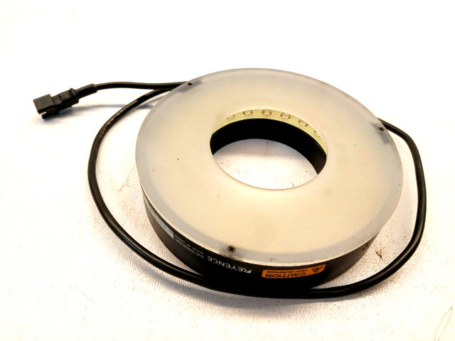 Keyence CA-DRW10F weiße Ringleuchte, direkt flach 100-50 Beleuchtung Ring Lampe