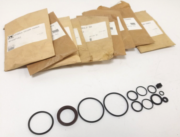9x Leybold Kit Vaccum 97197152 Dichtringe Dichtungen Seal