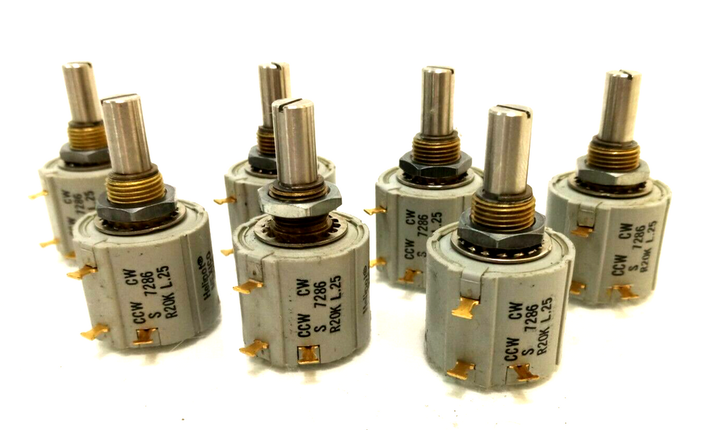 7x Helipot Mexico 9403 Potentiometer R20K L.25 CCW CW S 7286 | Komplett ...