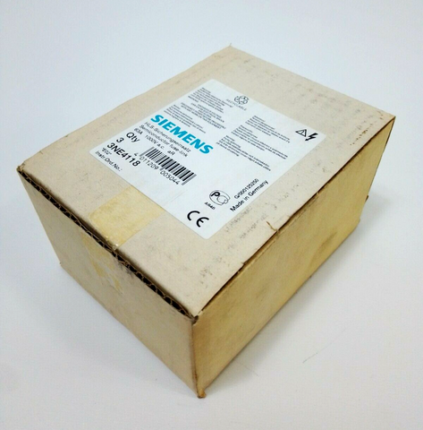 3x Siemens HLS-Sicherungseinsatz 3NE4118 63A 1000V