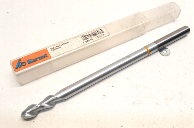 Garant 207090 8 VHM-Vollradiusfräser Raduisfräser Ø8mm max 35.000