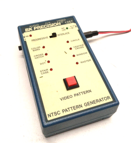 BK Precision Portable NTSC Pattern Generator 1257