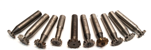 10x HSS Winkelstirnfräser Stirnfräser Aufsteckfräser Fräser Nutenfräser HSSE FG