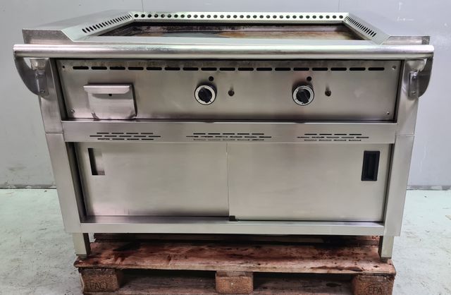 Nayati TP-JG-12/G Gas Teppanyaki Grillplatte Griddleplatte 14 kW