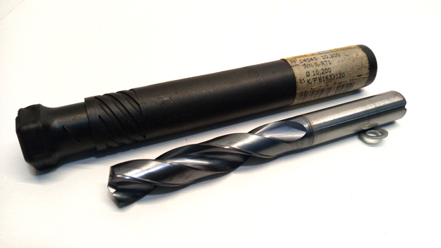 GÜHRING VHM Bohrer  Ø10,2 mit Kühlkanal WN R-RT1  04045-10,200