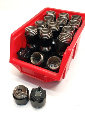 42x Schraubkappe 63A 500V Kunststoff mit Prüfloch Ø30mm 