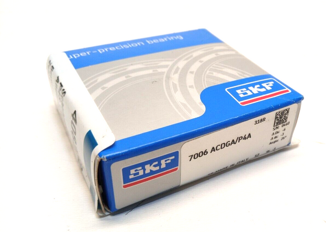 Spindellager 7006 ACDGA/P4A Ø30x55x13 mm