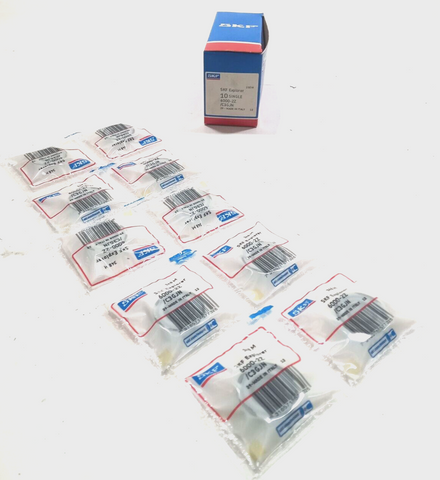 10x SKF Rillenkugellager 6000-2Z/C3GJN Innen-Ø 10 mm Außen-Ø 26 mm Breite 8 mm