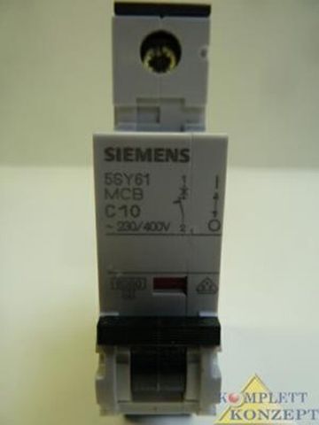 Siemens 5SY61 MCBC10 Leitungsschutzschalter Sicherung 5SY61MCBC10