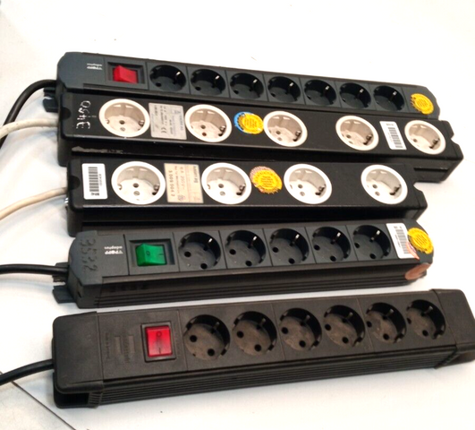 5x Brennenstuhl Knürr MP Steckdosenleiste 