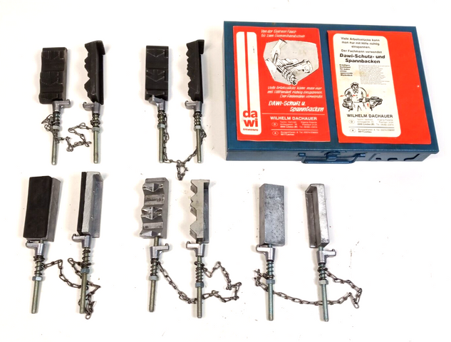 DAVI SCHUTZ Spannbacken Set mit 5 Teilen, 100-150 mm Backenbreite, divers