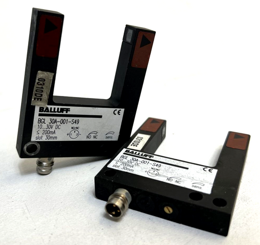 Balluff BGL 30A-001-S49 Gabellichtschranken – 10-30V DC – 2 Stück