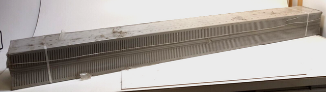 6x 2 Meter Verdrahtungskanal 80x60 mm PVC grau Kabelkanal