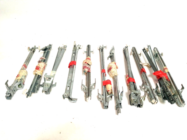 11 Paare Heizungsträger Wandschiene, Trägerschiene, Heizungsschiene, Montage