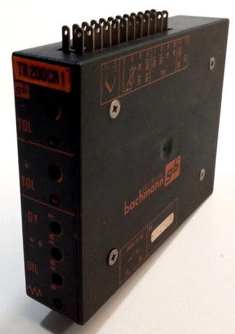 Bachmann TR200 CR1 Temperaturregler, Temperature Control TR200CR1