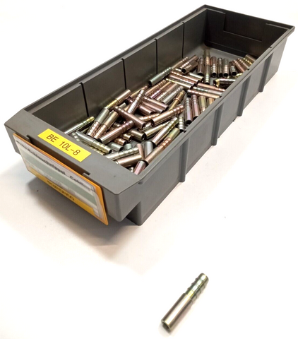 95x Rohr-Schlauchnippel 7061.0800 Schlauchnippel BEL-10L-8 Nippel, Anschlüsse