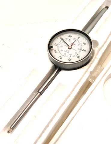 HOLEX Präzisions-Messuhr stoßgeschützt 50/58 mm Messgerät