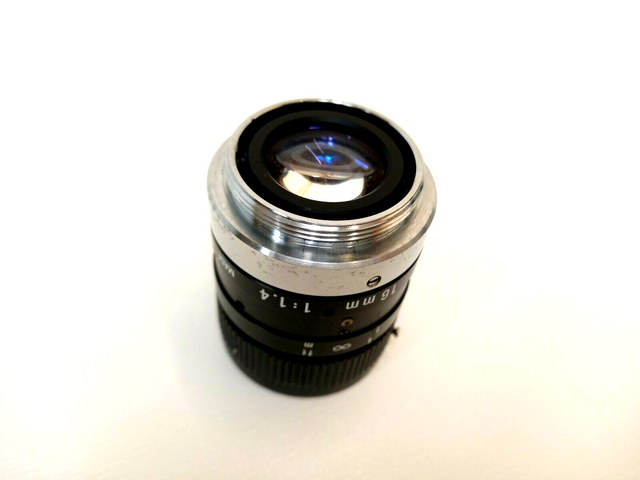 Cosmicar Pentax Linse TV 16mm 1:1,4 16 mm 1/1,4 1.4 Objektiv