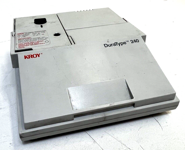 Kroy, DuraType 240, Beschriftungsmaschine, Beschriftungsgerät