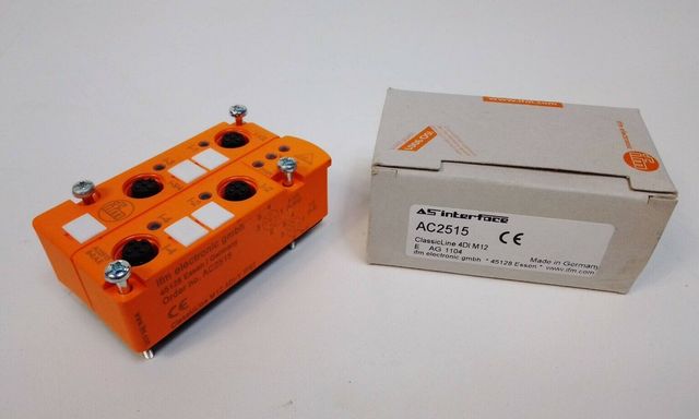 ifm Elektronic AC2515 ClassicLine 4DI M12 Interface Modul