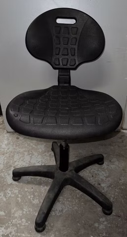 Cerantola Arbeitsdrehstuhl Bürostuhl, Drehhocker, Sitzhöhe verstellbar 42-55cm